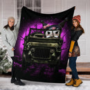 Kuromi Anime Funny Halloween Moonlight Premium Blanket Blanket Nearkii