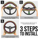 Giyu Tomioka Demon Slayer Anime Car Steering Wheel Cover 1 Nearkii