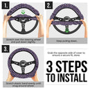 Gengar Pokemon Car Steering Wheel Cover 2 Nearkii