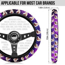 Zero Two Bunny Anime Custom Car Steering Wheel Cover Nearkii