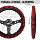 Black Karo Fashion Premium Car Steering Wheel Cover Nearkii