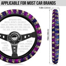 Kamado Tanjiro Demon Slayer Anime Premium Custom Car Steering Wheel Cover 4 Nearkii