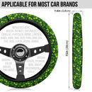 Irish Patrich Day Premium Car Steering Wheel Cover Nearkii