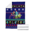 Monsters University Christmas Blanket Amazing Gift Idea Nearkii