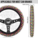 Giyu Tomioka Demon Slayer Anime Car Steering Wheel Cover 2 Nearkii
