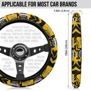 Yellow White Jeep Car Steering Wheel Cover Nearkii