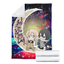 Kanroji And Kaburamaru Demon Slayer Love You To The Moon Galaxy Blanket Nearkii
