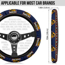 Jurassic Park Christmas Premium Custom Car Steering Wheel Cover Nearkii