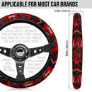 Red Jeep Car Steering Wheel Cover Nearkii