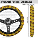 Sunflower Pattern Car Steering Wheel Cover