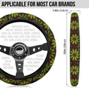 Flower Glass Premium Car Steering Wheel Cover Nearkii