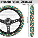 Pattern Pokemon Fire Cute Car Steering Wheel Cover 3 Nearkii