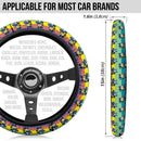 Lucario Pokemon Anime Custom Car Steering Wheel Cover Nearkii