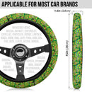 Ninja Turtle TMNT Premium Car Steering Wheel Cover Nearkii