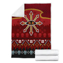 Scary Eye Ugly Christmas Custom Blanket Home Decor Nearkii