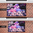 Ram And Rem Anime Girl Re Zero Doormat Nearkii