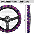 Kamado Nezuko Demon Slayer Anime Premium Custom Car Steering Wheel Cover 4 Nearkii