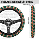 Baby Santa Monkey D. Luffy Demon Slayer Anime Premium Custom Car Steering Wheel Cover 2 Nearkii