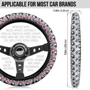 Cute Shinobu Kocho Demon Slayer Anime Car Steering Wheel Cover 1 Nearkii
