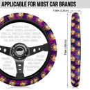 Rengoku Kyojuro Demon Slayer Anime Premium Custom Car Steering Wheel Cover 6 Nearkii