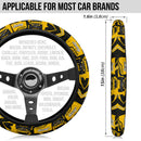 Yellow Jeep Car Steering Wheel Cover Nearkii