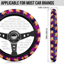Rengoku Kyojuro Demon Slayer Anime Premium Custom Car Steering Wheel Cover Nearkii