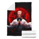 Sukuna Jujutsu Kaisen Moonlight Premium Blanket Nearkii