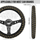 Yellow Star Premium Car Steering Wheel Cover Nearkii