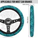 Ocence Blue Premium Car Steering Wheel Cover Nearkii