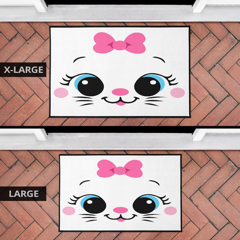 Marie Cat 1 Doormat Nearkii