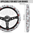 Mice Love Paris Romantic Premium Car Steering Wheel Cover Nearkii