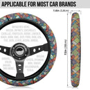 Mandala Pattern Abstract Premium Car Steering Wheel Cover Nearkii