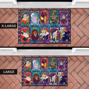 Character Glass Doormat Nearkii