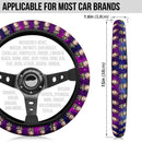 Kamado Tanjiro Demon Slayer Anime Premium Custom Car Steering Wheel Cover 3 Nearkii