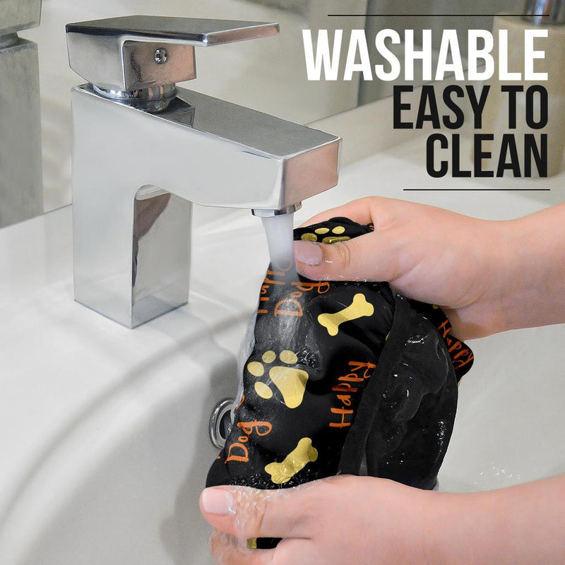 Dog Foot Print Partern Premium Car Steering Wheel Cover Nearkii