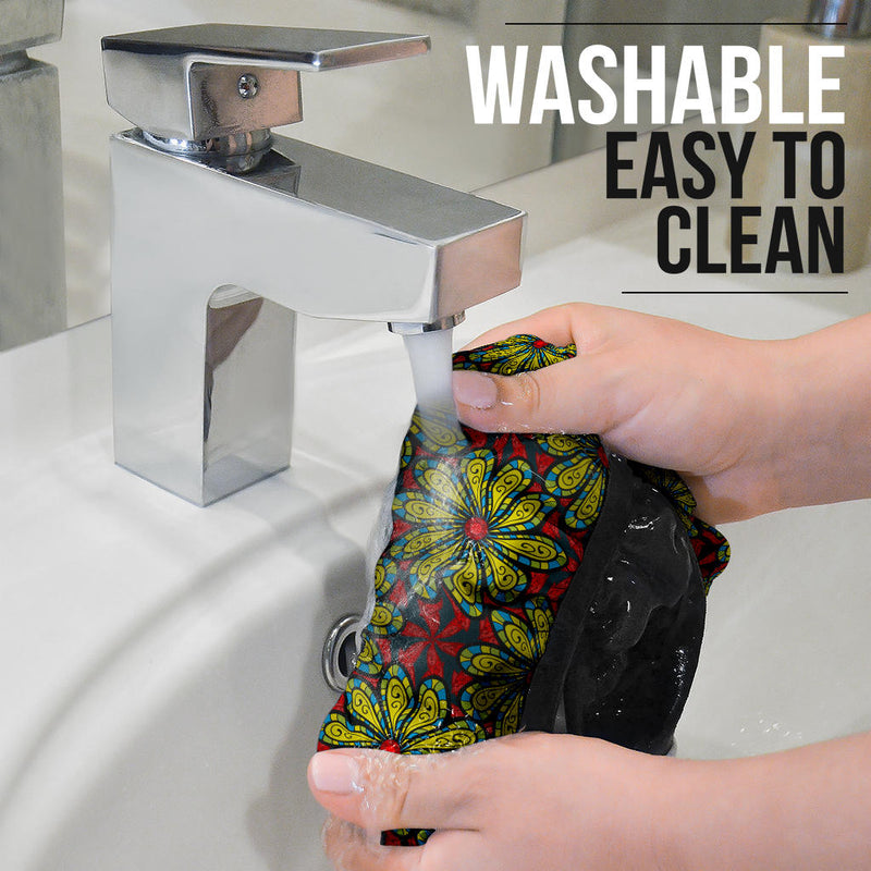 Flower Glass Premium Car Steering Wheel Cover Nearkii