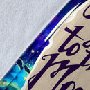 Jujutsu Kaisen Gojo Sakuna Chibi Anime Love You To The Moon Galaxy Premium Blanket Nearkii