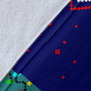 Owl Cute Blue Christmas Blanket Amazing Gift Idea Nearkii