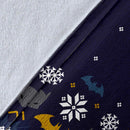 Batman Freeze Ugly Christmas Custom Blanket Home Decor Nearkii