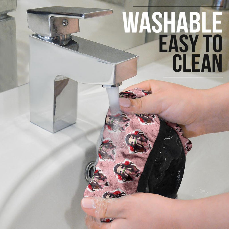 Kamado Nezuko Demon Slayer Anime Car Steering Wheel Cover 5 Nearkii