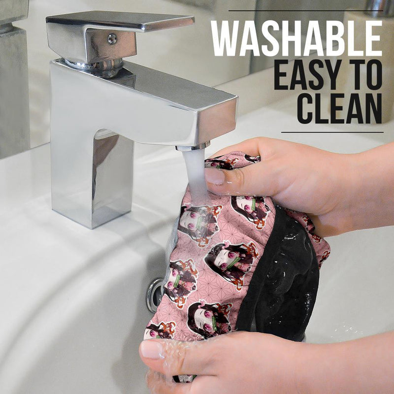 Kamado Nezuko Demon Slayer Anime Car Steering Wheel Cover 2 Nearkii