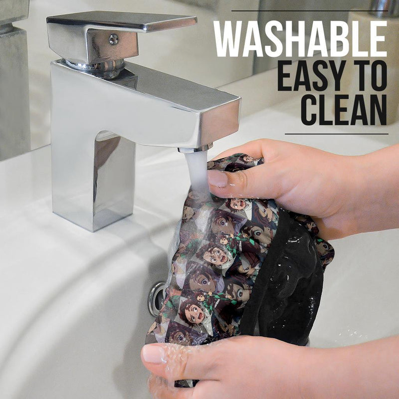 Kamado Tanjiro Demon Slayer Anime Car Steering Wheel Cover 9 Nearkii