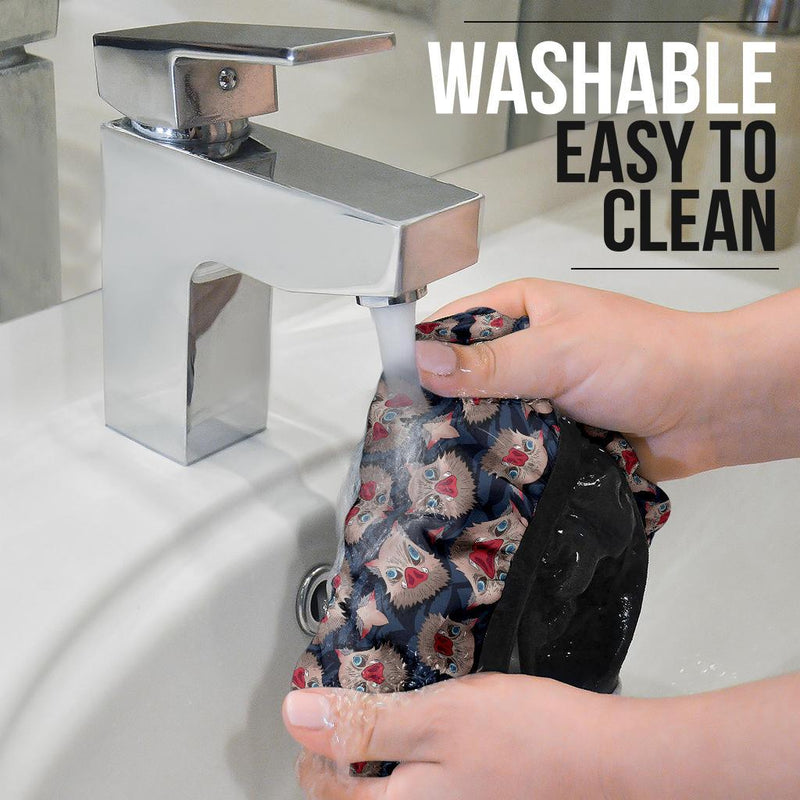 Hashibira Inosuke Demon Slayer Anime Car Steering Wheel Cover 5 Nearkii