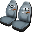 Futurama Bender Premium Custom Car Seat Covers Decor Protector Nearkii