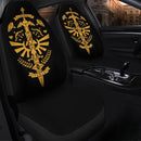 Game Heroes Zelda Sword Premium Custom Car Seat Covers Decor Protector Nearkii