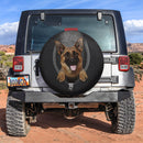 German Shepherd Zipper Car Spare Tire Covers Gift For Campers Nearkii