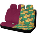 Giyu Tomioka Demon Slayer Car Back Seat Covers Decor Protectors Nearkii