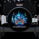 God Bless America Jeep Car Spare Tire Cover Gift For Campers Nearkii