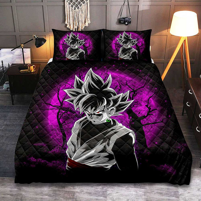 Goku Black Moonlight Quilt Bed Sets Nearkii