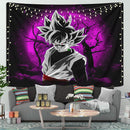 Goku Black Moonlight Tapestry Room Decor Nearkii